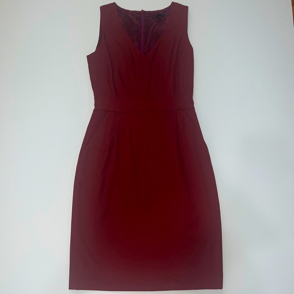 J. Crew Maroon dress